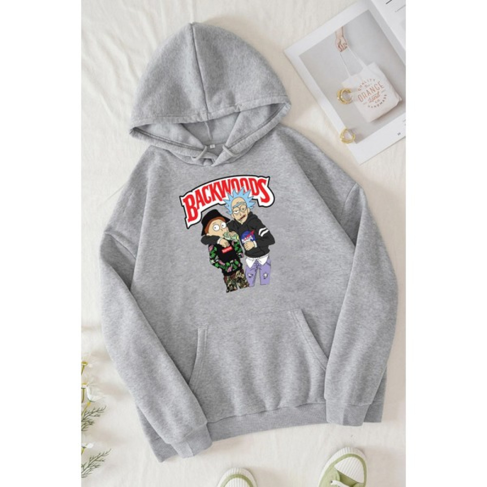 Trendypassion Unisex Backwoods Baskılı Sweatshirt Erkek Sweatshirt Fiyatı