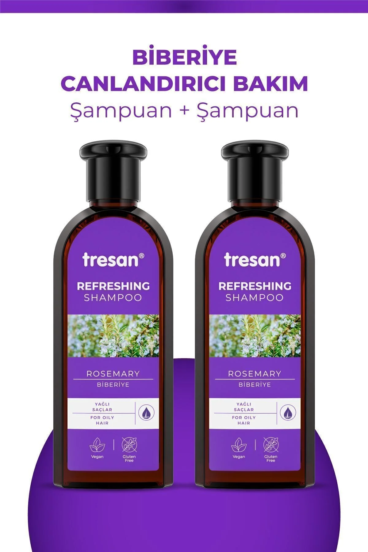 Tresan Biberiye Canlandırıcı Bakım Şampuanı 300 ml X 2 Adet" Şampuan ve Saç Kremi Fiyatı