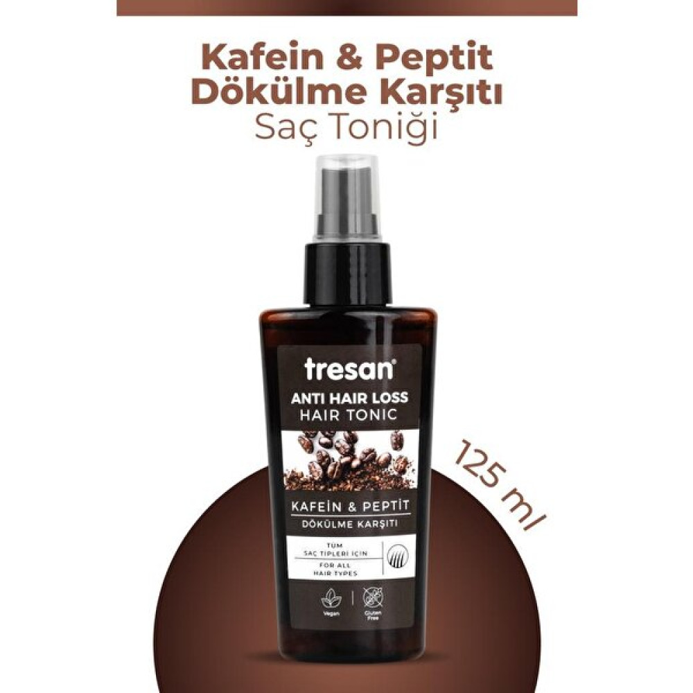 Tresan Kafein & Peptit Dökülme Karşıtı Saç Toniği 125 ml Şampuan ve Saç Kremi Fiyatı