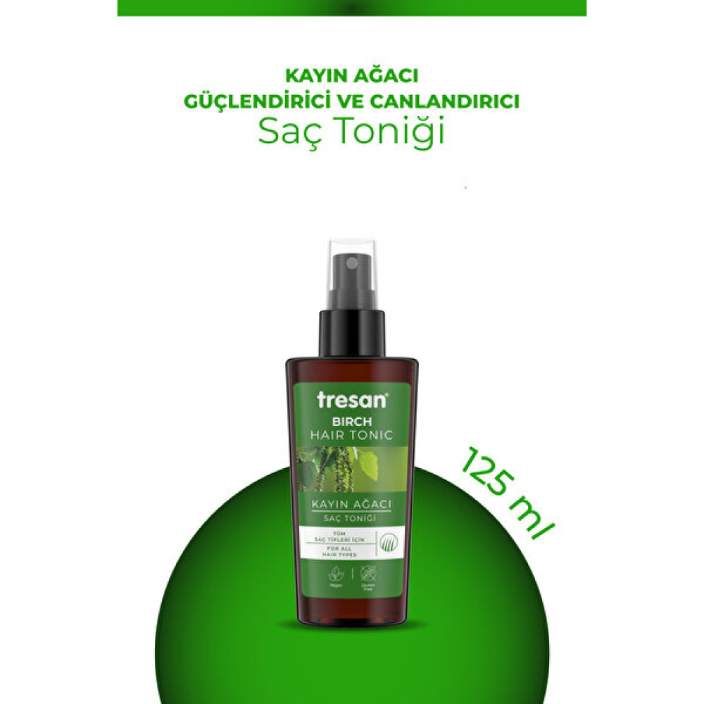 Tresan Kayın Ağacı Özlü ve Canlandırıcı Saç Toniği 125 ml Saç Bakım Maskeleri & Serumlar & Spreyler Fiyatı