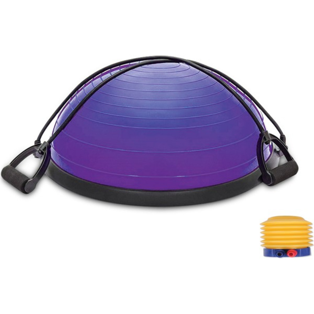 Triathlon T181 Bosu Ball Yarim Denge Topu Pilates Aleti Direnc Lastikli Pompa Dahildir Pilates Fiyatı