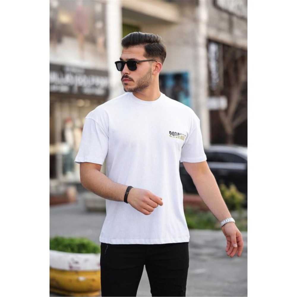 Tricko 2766 Oversıze Baskılı Tişört Erkek T-shirt Fiyatı