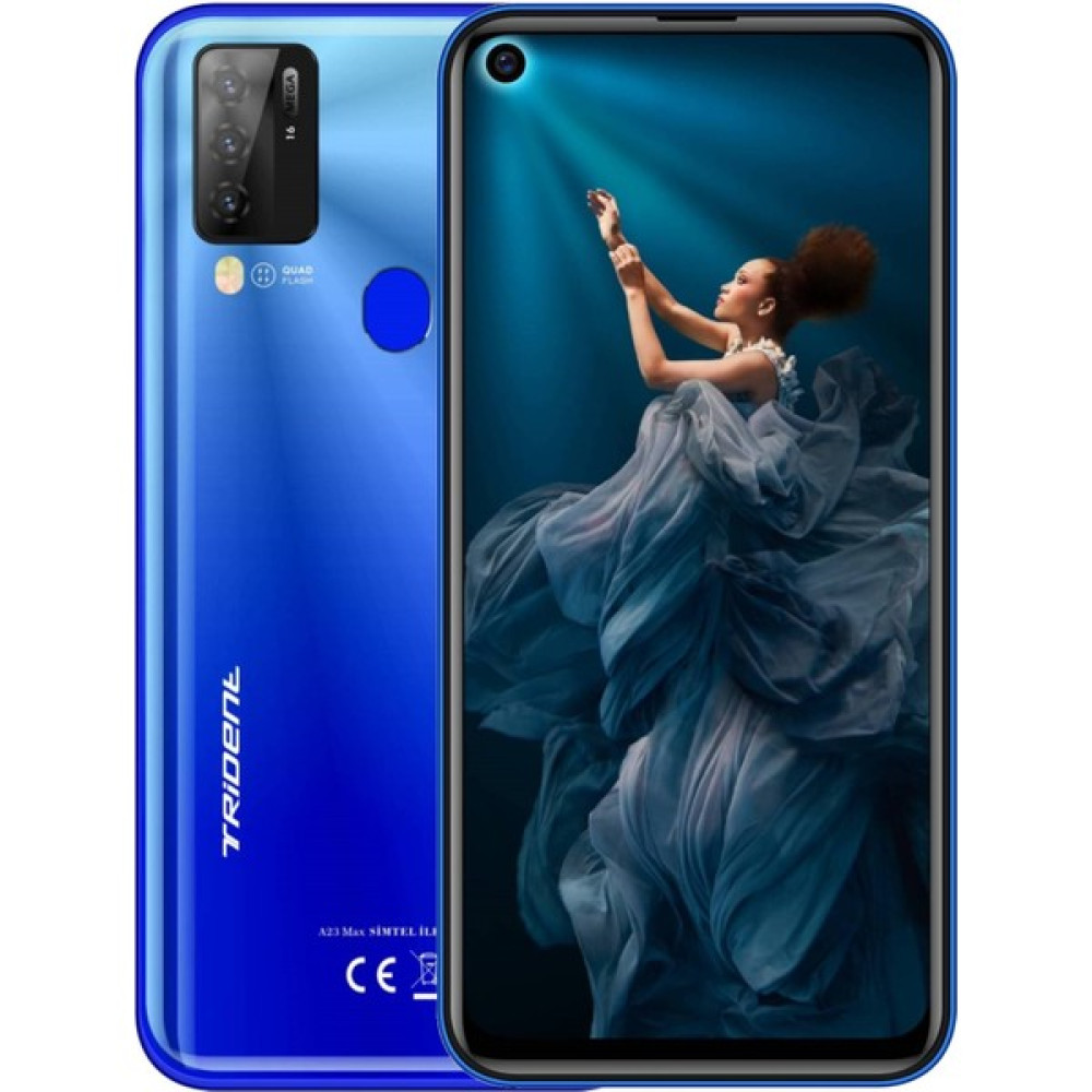 Trident A23 Max 64 GB (Trident Türkiye Garantili) - Yıldız Mavisi Cep Telefonları Fiyatı