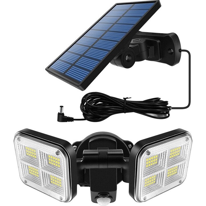 Triline 120 LED Solar Lamba 20W Güneş Enerjili Aydınlatma - Siyah Diğer Fiyatı