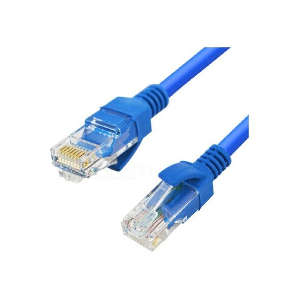 TriLine Cat6 Patch Kablo Fabrikasyon - Mavi - 15 mt - 15 m Ağ / Network Kablosu Fiyatı