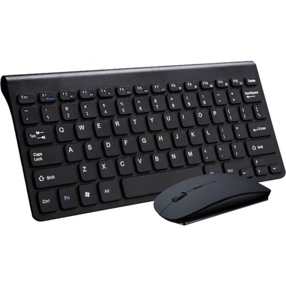 Triline Ingilizce Mini Slim 2.4 Ghz Kablosuz Klavye Mouse Set Klavye - Siyah Klavye - Mouse Fiyatı