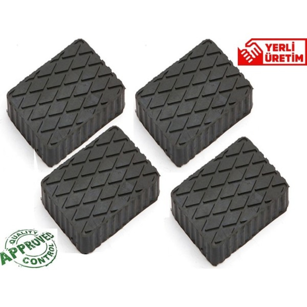 Trimex Kauçuk Lift Takozu 160X120 Yükseklik 40MM 4 Adet Lastikler Fiyatı