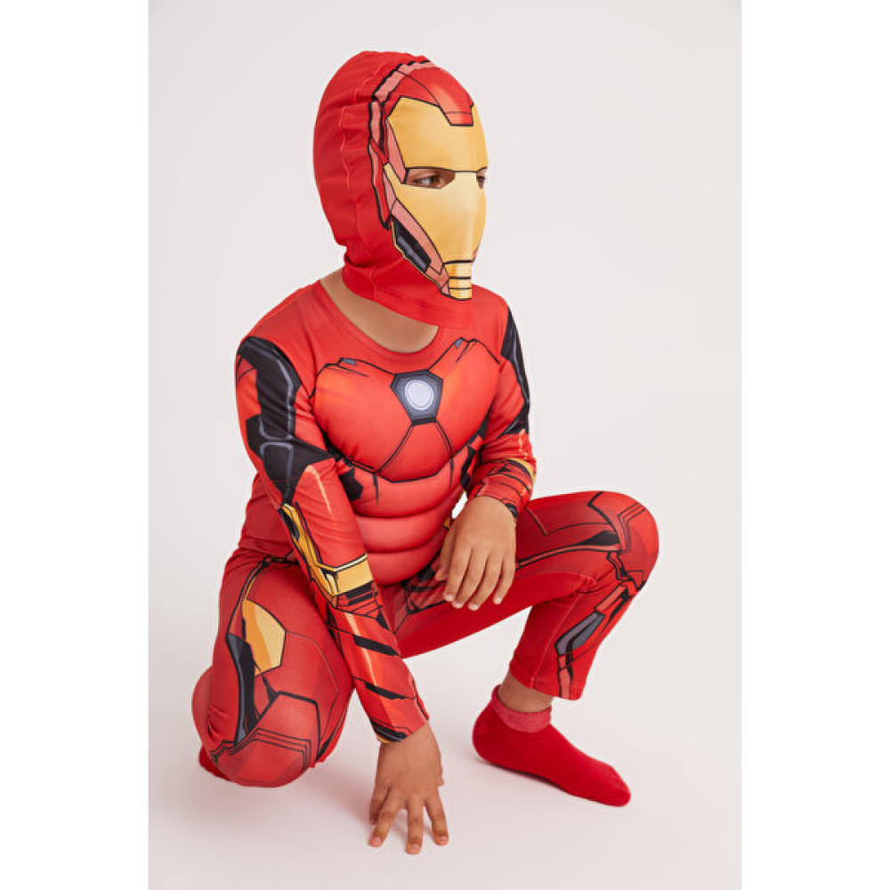Trio Disney-Marvel ORJİNAL LİSANSLI KASLI IRONMAN KOSTÜM / Demir Adam Çocuk Parti Kıyafet / 2-3 Yaş - Kırmızı - 2 - 3 Yaş Oyuncak Fiyatı