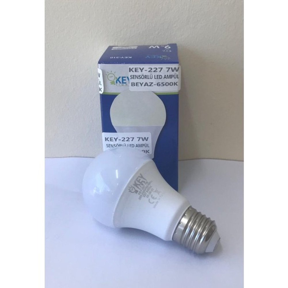 Trio Endüstri KEY-227 7 W Sensörlü LED Lamba - Beyaz - 1 - 10 W Led Aydınlatmalar Fiyatı