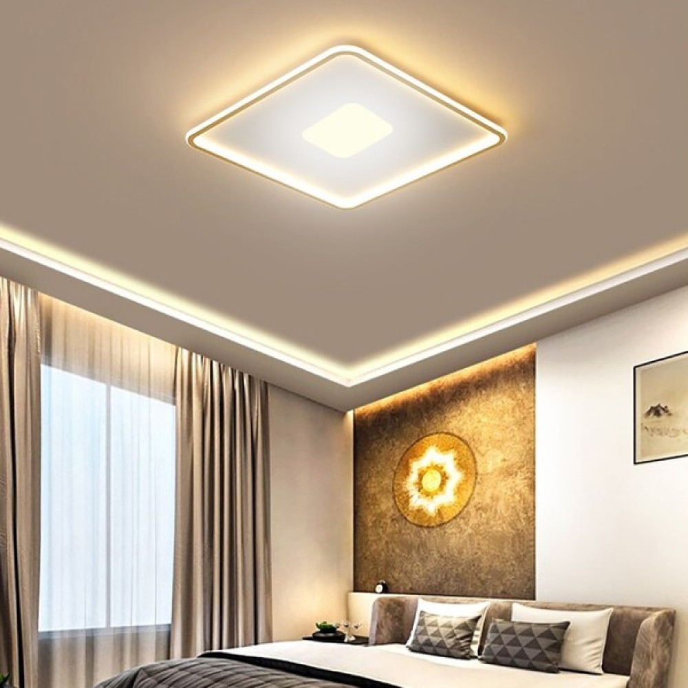 Triolux Led Avize Plafonyer BASIS TRA54099 30*30cm Boya Rengi: Siyah - Işık Rengi: 6500K Soğuk Beyaz Avize Fiyatı