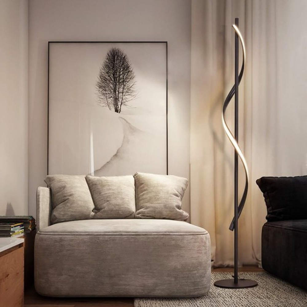 Triolux TRA20085 Eco 150 cm LED Lambader Joy - Işık Rengi 3000K Sıcak Beyaz - Siyah Lambader Fiyatı