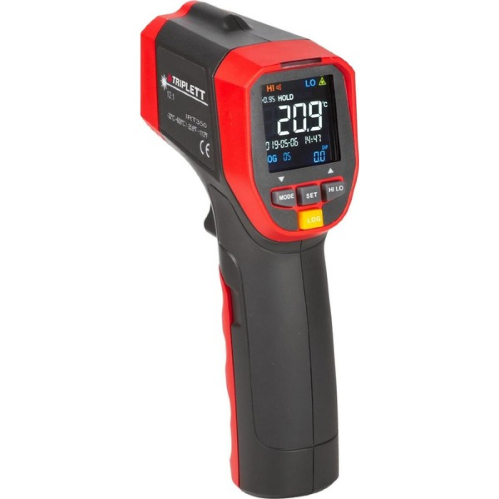 Triplett Kızıl Ötesi Termometre Dairesel Lazerli (-32°C/ 600°C) Sürekli ölçüm için kilitleme özellikli. Oto Boyaları Fiyatı