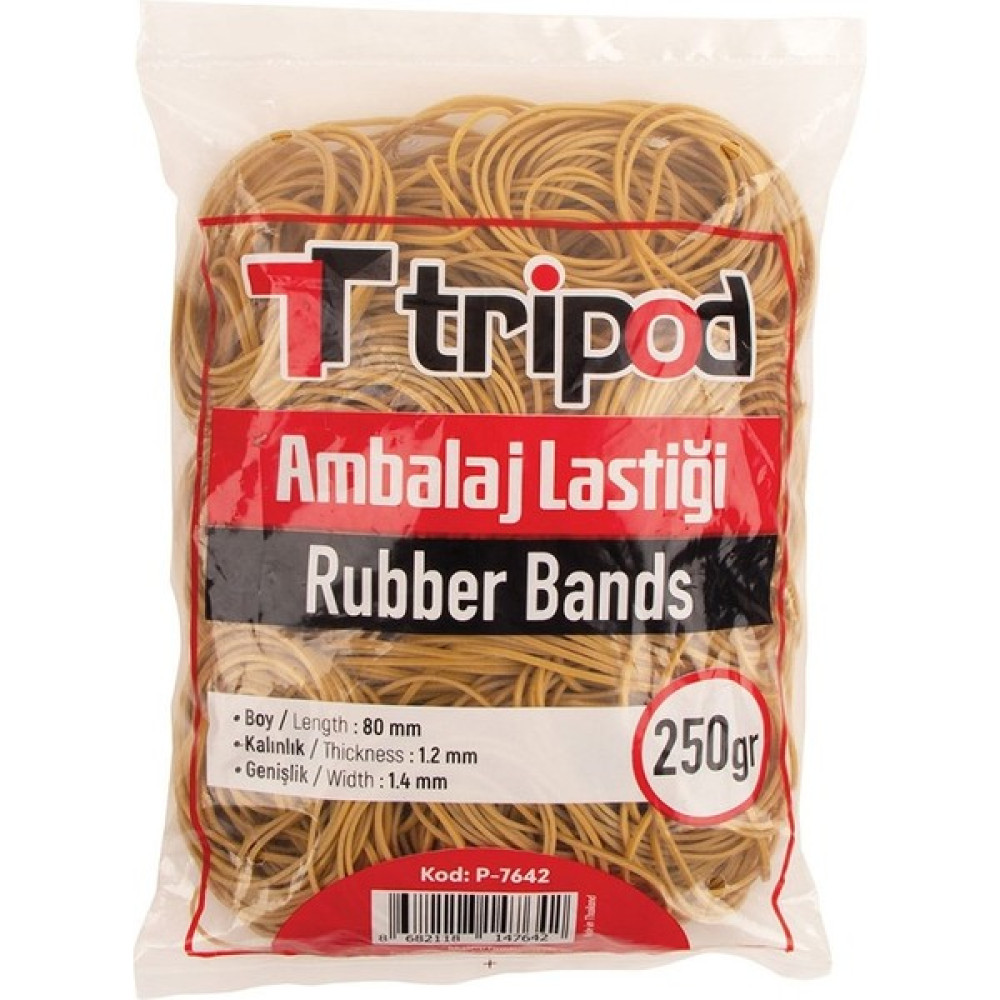 Tripod Ambalaj Lastiği 250 Gram Tripod P-7642 Ofis Malzemeleri Fiyatı