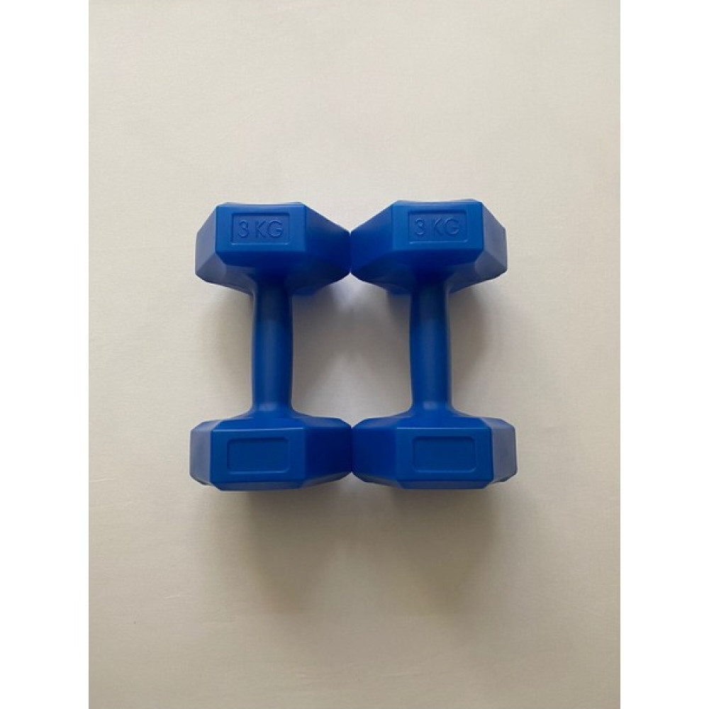 Tritex 6 - 10 kg 3kg x 2 Adet Köşeli Vinyl Kaplı Mavi Dambıl Vinyl Mavi - 0,5 kg Oto Boyaları Fiyatı