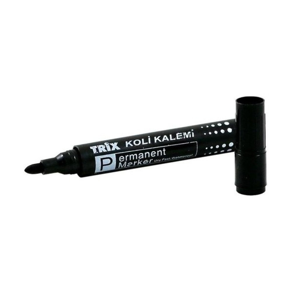 Trix Permanent Markör Koli Kalemi Siyah * T-766 Yardımcı Malzeme Fiyatı