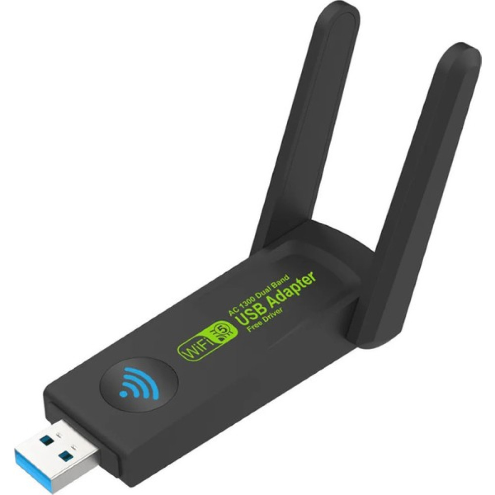 TrkTech Bluetooth Özellikli Çift Antenli AC1300 Mbps Dual(Çift) Bant USB 3.0 Adaptör Kablosuz Wifi Adaptörü Oto Boyaları Fiyatı