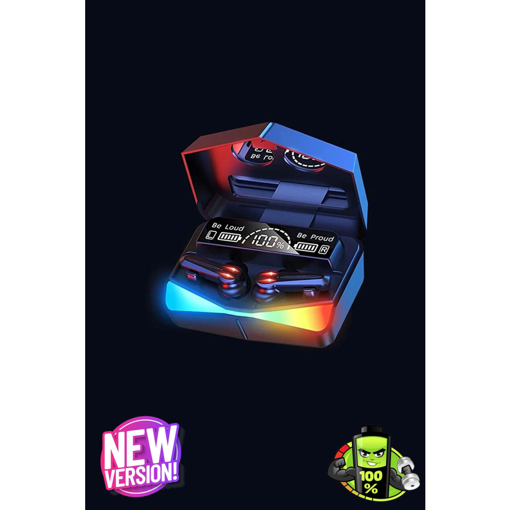 TrkTech M28 Upgraded Versiyon Ios Andriod Uyumlu Düşük Gecikmeli 5.1 Bluetooth Kulaklık Gaming Işıklı Kulak İçi Kulaklık Fiyatı
