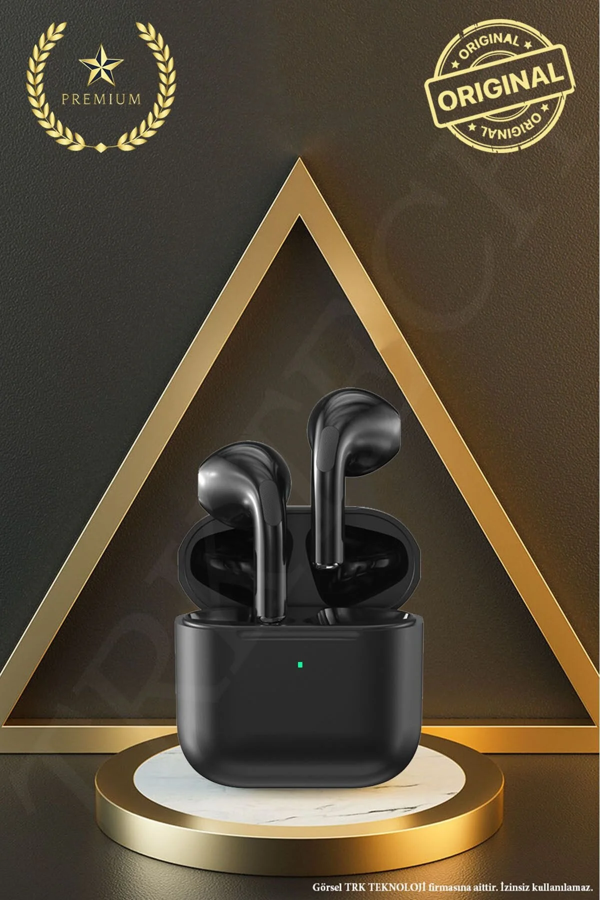 TrkTech Tws Pro 5 Plus (GERÇEK PLUS) Siyah Premium Kalite Hd Ses Performanslı Bluetooth kulaklık" Kulak İçi Kulaklık Fiyatı