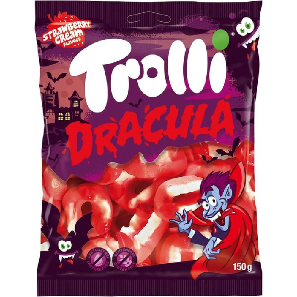 Trolli Dracula Stawberry Crea Flovour 150 gr - 1 Adet Oto Boyaları Fiyatı