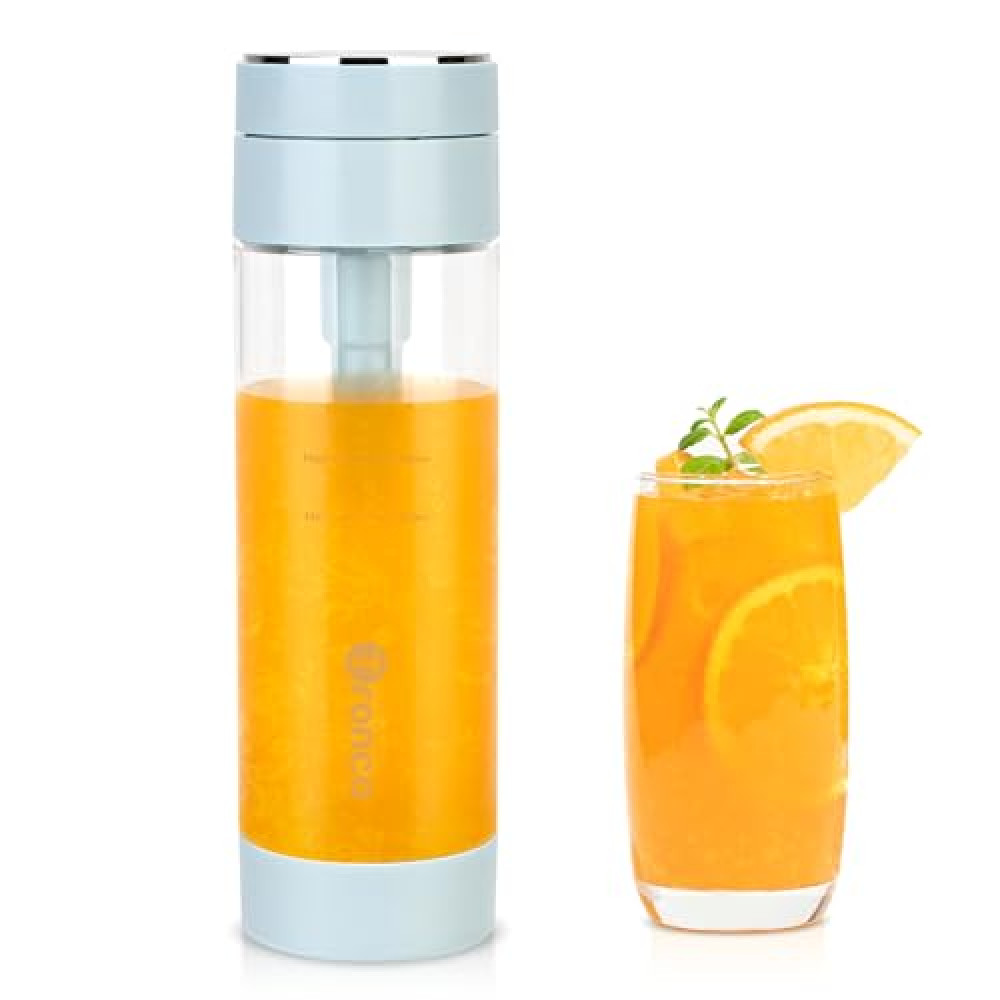 Tronco Reusable Carbonating Bottle – BPA-Free PET Plastic Sparkling Water Bottle, Compatible with Portable Soda Makers, Perfect for Travel, Sports & Home