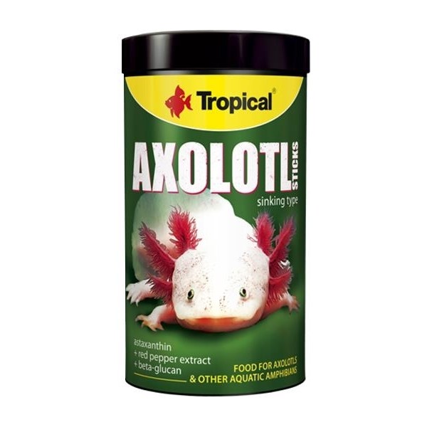 Tropical Axolotl Sticks 250 ml 135 gr Yüksek Besin Değeri ile Dengeli Beslenme Sağlar Diğer Fiyatı