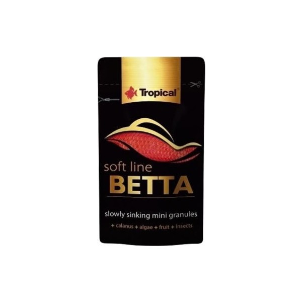 Tropical Soft Line Betta Balık Yemi 5 gr Yüksek Proteinli ve Besleyici Mini Granüller Diğer Fiyatı