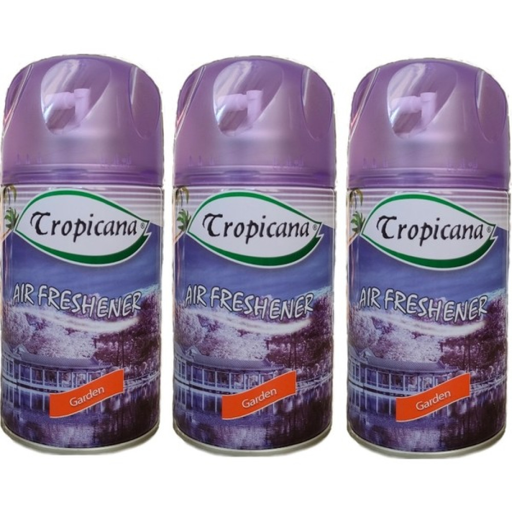 Tropicana Air Freshener Oda Kokusu Garden Bahçe Bahar Kokuları Parfüm Spreyi 260 ml x 3 Adett Oto Boyaları Fiyatı