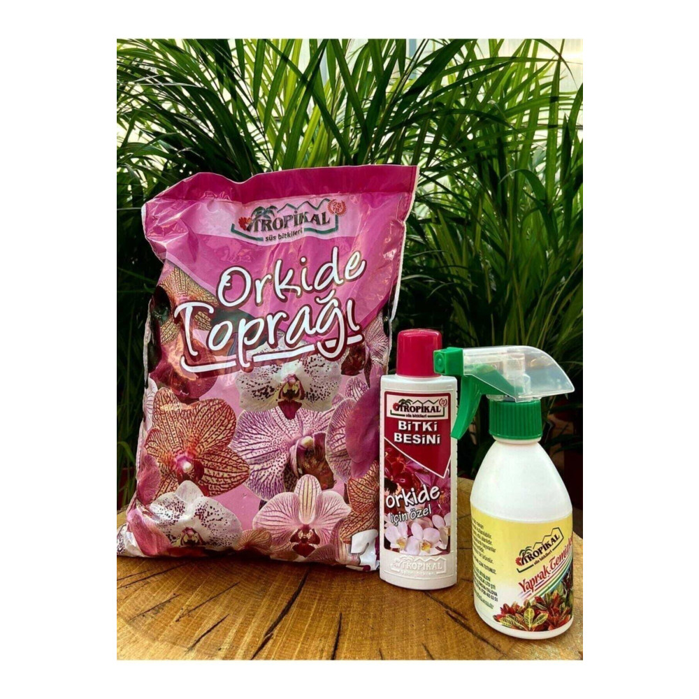TROPİKAL Orkide Toprağı 3 Lt+orkide Çiçek Açtıran Bitki Besini 225 Ml+böcek ilacı 250 Ml Bitki Fiyatı