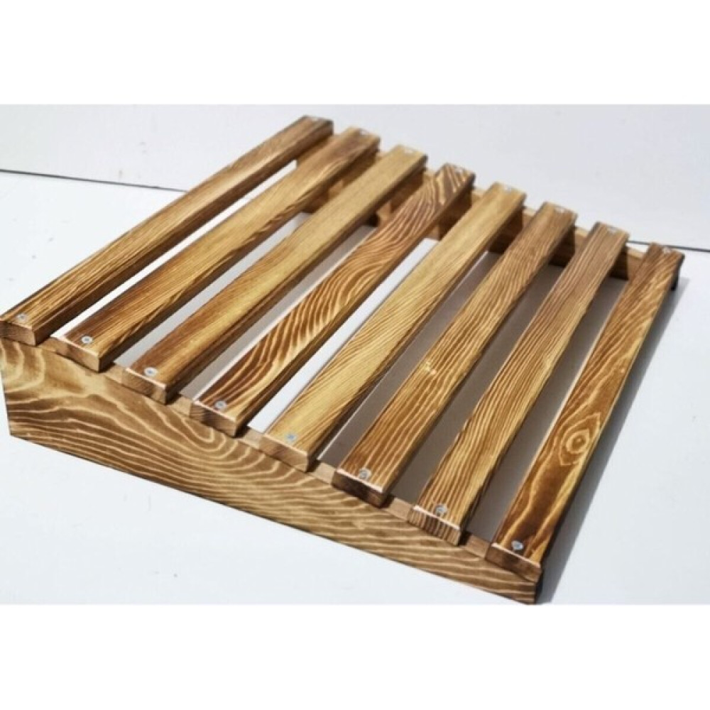 Tropikalaiye Masa Altı Ayaklık Ahşap Ayak Yükseltici Ayak Standı Masa Doğal Ahşap Ayaklıık Eskitme 30 x 40 cm - Kahverengi Ortopedik Ürünler Fiyatı