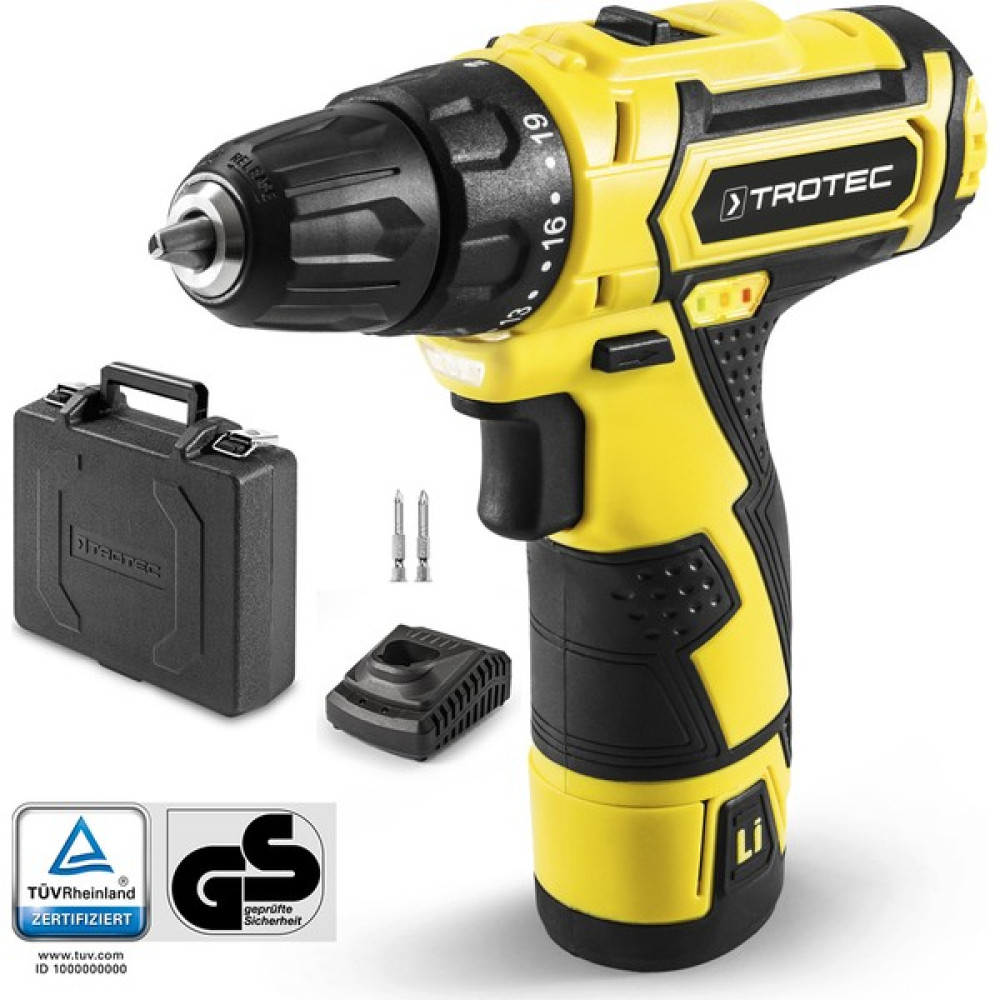 TROTEC Akülü Vidalama Tornavida Matkap TROTEC PSCS 10-12V Elektrikli El Aletleri Fiyatı