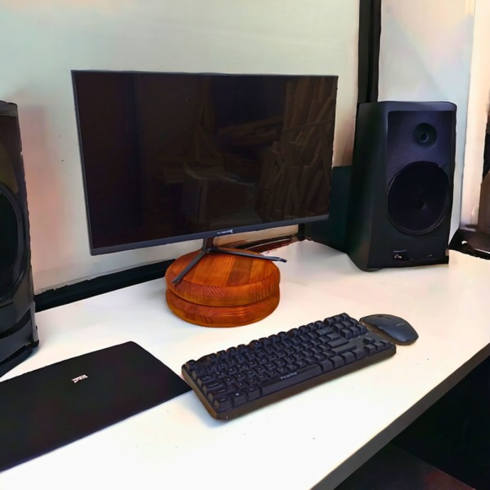 Troya Wood Ahşap Monitör Yükseltici - Monitör Standı - - Açık Kahverengi Oto Boyaları Fiyatı