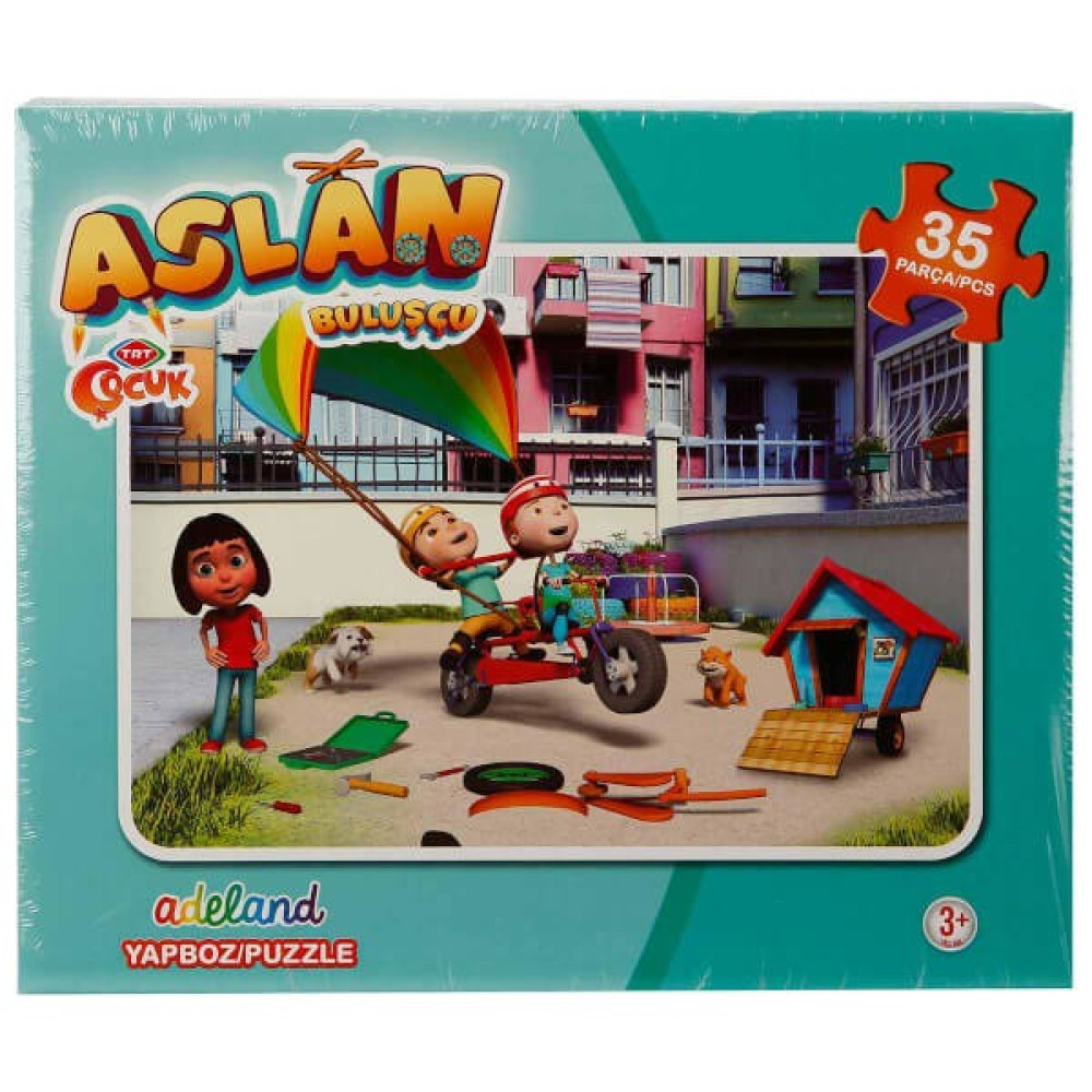 TRT Adeland Aslan Kutulu Puzzle 35'lİ Eğitici Oyuncak Fiyatı