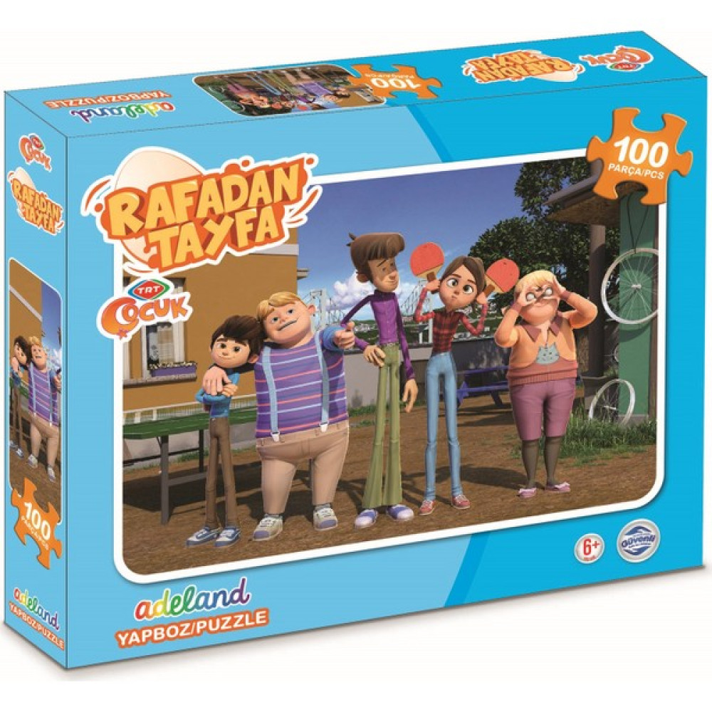 TRT Adeland Rafadan Tayfa Kutulu Puzzle 100'lü Eğitici Oyuncak Fiyatı