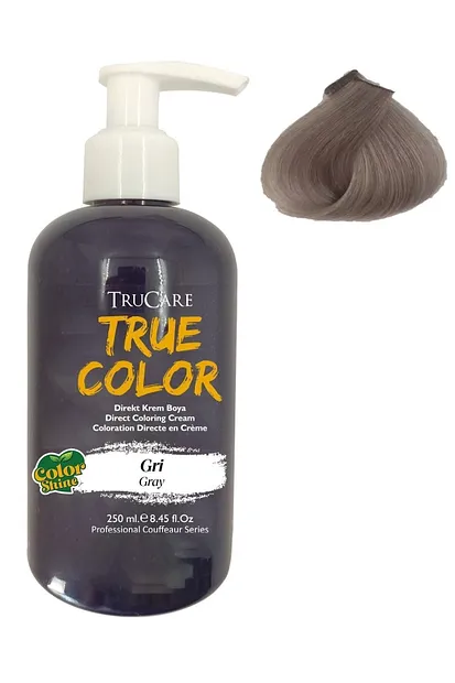 Trucare Truecolor Saç Boyası Gri 250 Ml Saç Boyası Fiyatı