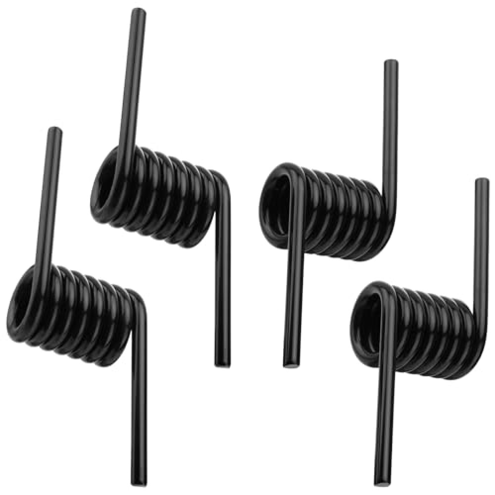TRUCFUSION Trailer Ramp Spring 2 Pair Heavy-duty Trailer Coil Springs for 1-1/2" Shaft Trucks Trailer Gates RS16933LH RS16933RH 2000lb 90° Deflection