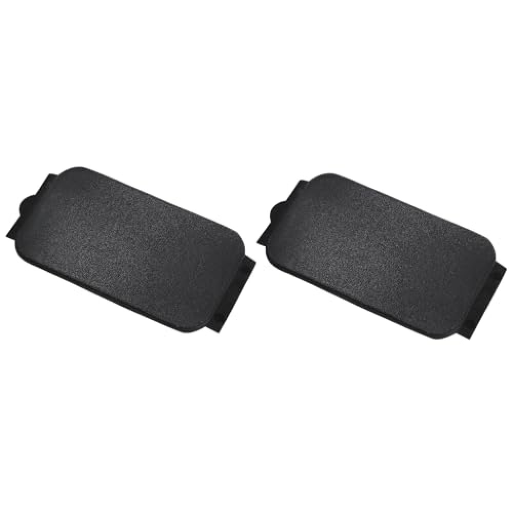 Truck Bed Rail Cap Plastic Bedrail Insert Plug Box Stake Pocket Cover Compatible with Ford F150 2015-2024, F250 F350 2017-2024 Replace FL3Z99290D90AB (2pcs)