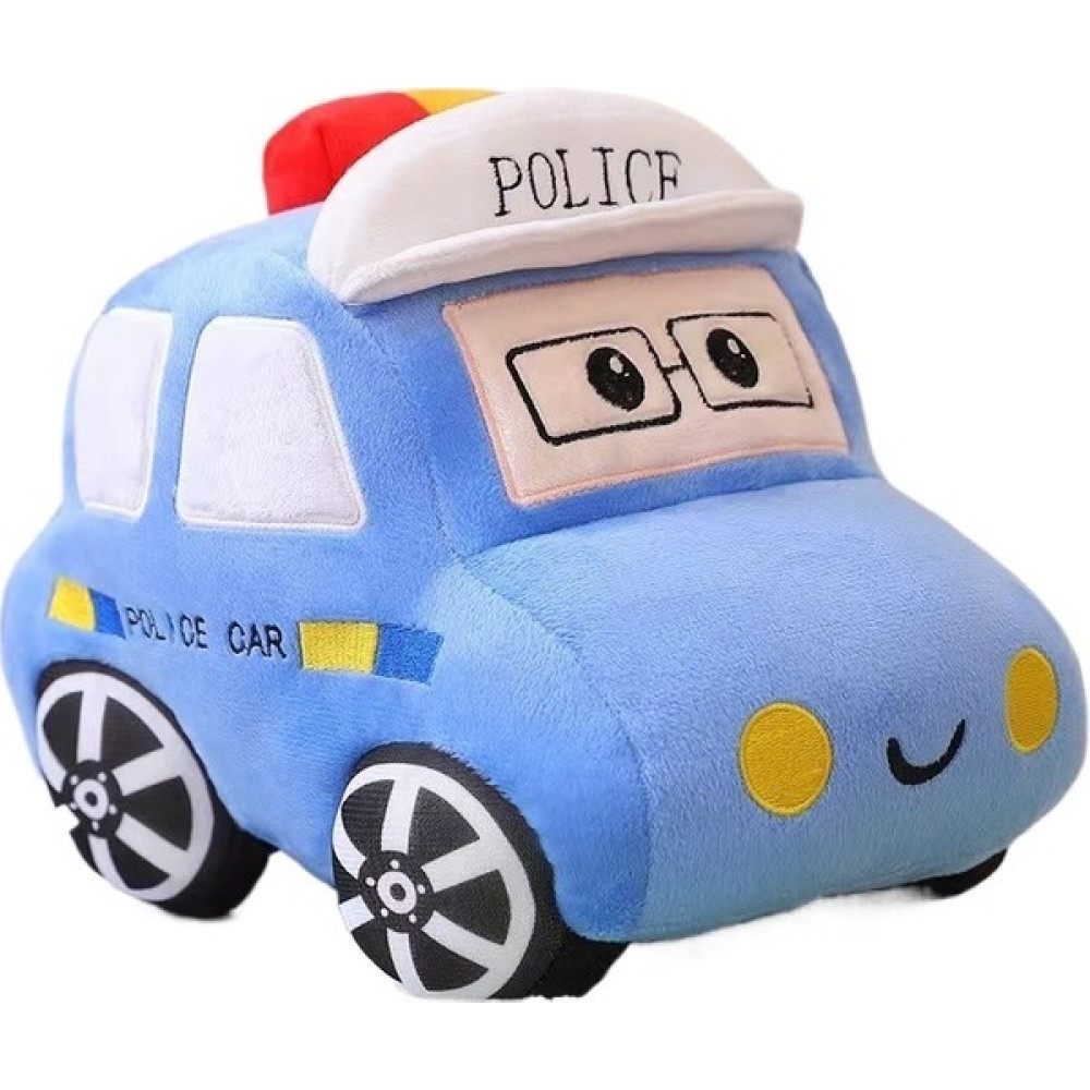 Truck Yeni Araba Bebek Karikatür Polis Arabası Ambulans Peluş Oyuncak (Yurt Dışından) - Beyaz - Lacivert - Altın Oto Boyaları Fiyatı