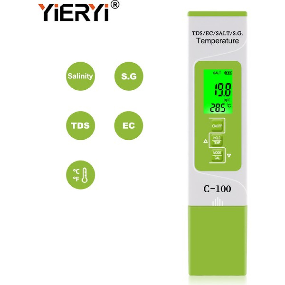 Trucks Habby Yıeryı Tuzluluk Ölçer 5 In 1 Tuzluluk Test Cihazı Tds/ec/tuzluluk/sg/temp Ölçer Atc ile Deniz Suyu Deniz Tuzlu Su Balık Tankının Tuzlu... Diğer Test ve Ölçüm Cihazları Fiyatı