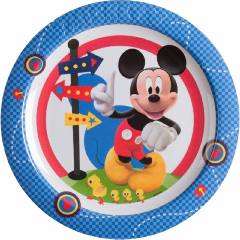 Trudeau Kbobaby Disney Mickey Eğlence Evi Çocuk Yemek Tabağı - Renkli Mama Seti Fiyatı