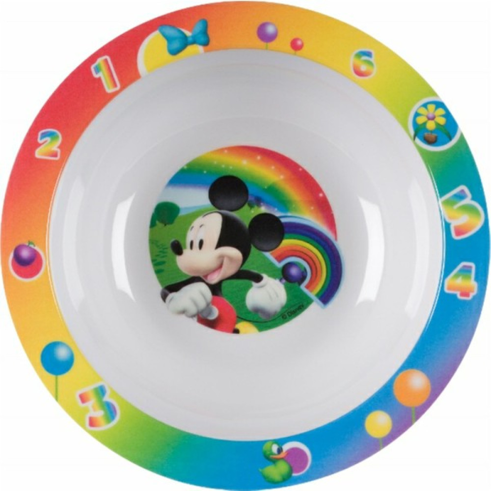Trudeau Kbobaby Disney Mickey Renkler Çocuk Yemek Kasesi - Renkli Mama Seti Fiyatı