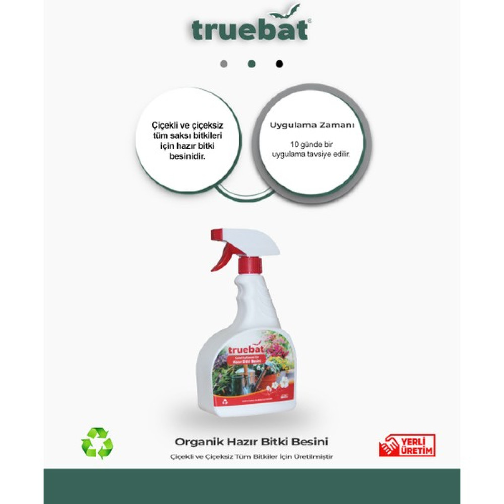 Truebat Organik Hazır Bitki Besini - 1 Gübre Fiyatı