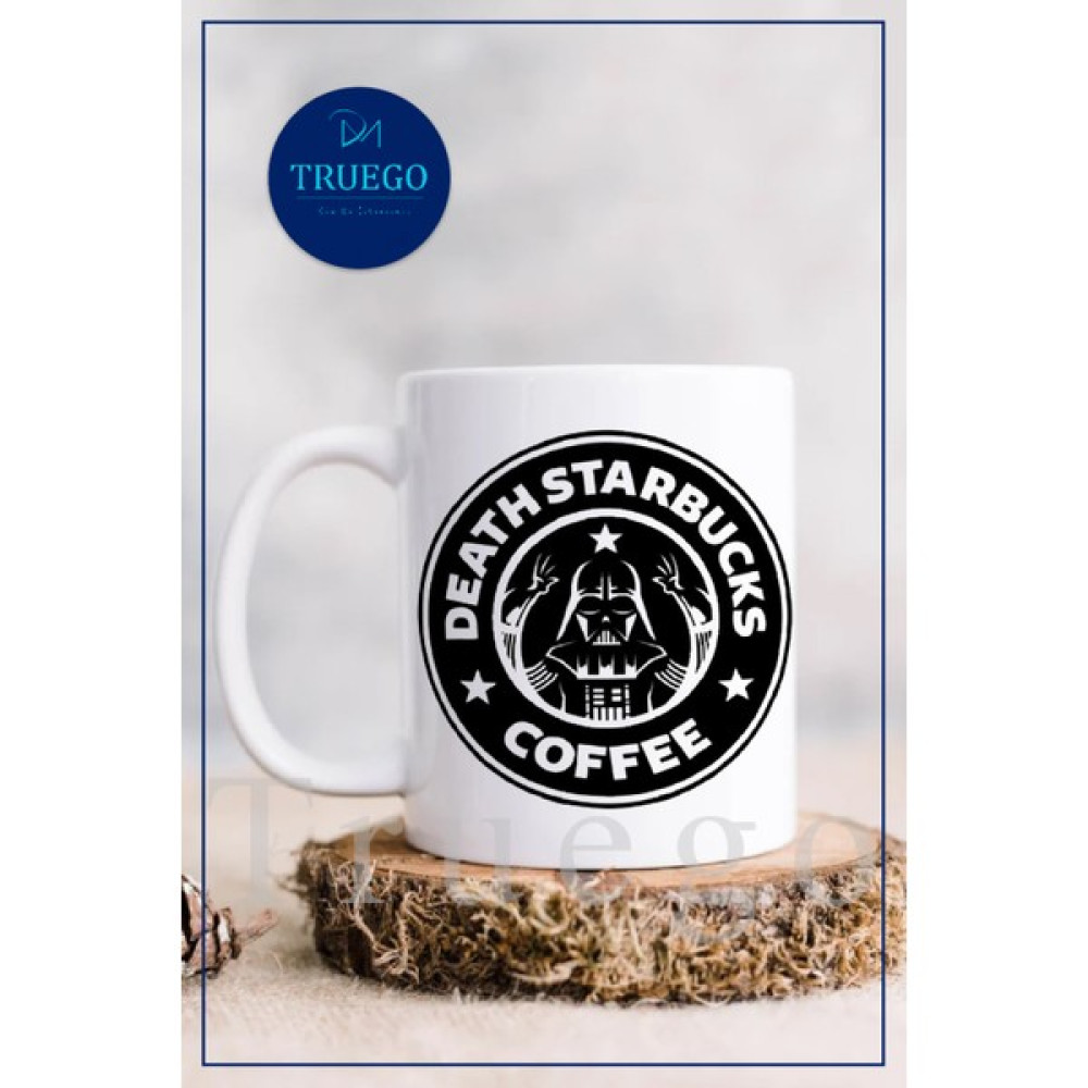 Truego Baskılı Kupa Bardak Seramik Mug - Death Starbucks Coffee Fincan / Bardak / Kahve Takımı Fiyatı