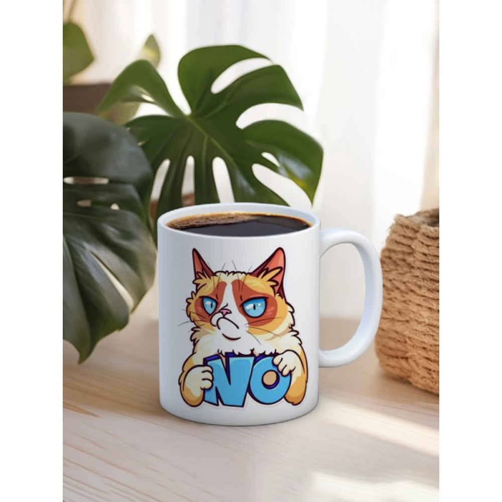 Truego Baskılı Kupa Bardak Seramik Mug - No - Beyaz - 1 Adet Oto Boyaları Fiyatı