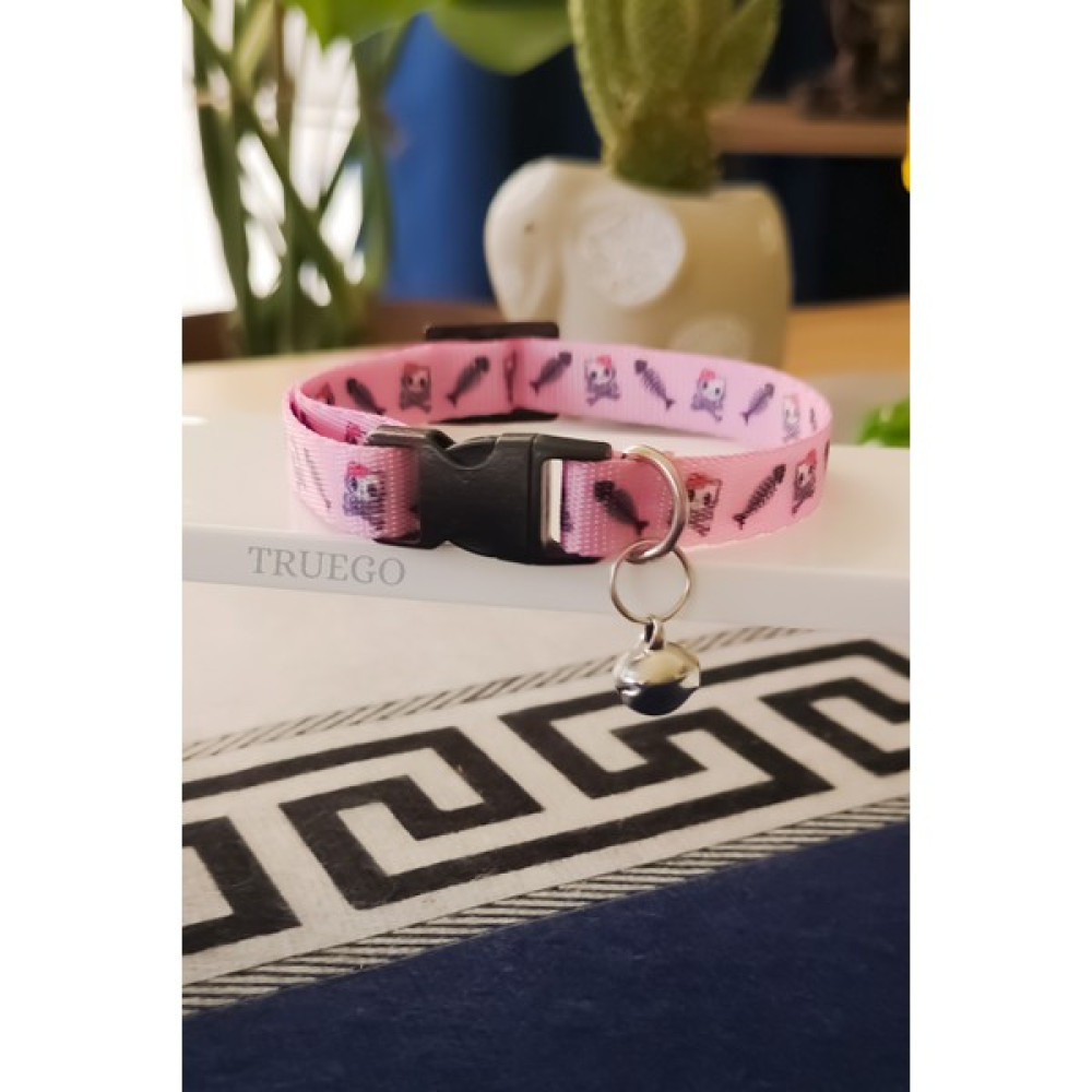 Truego Iskelet Kedi ve Köpek Boyun Tasması Hello Kitty Pembe Evcil Hayvan Ürünleri Fiyatı