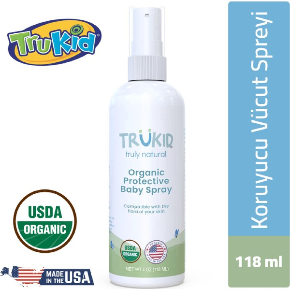 Trukid Organik Koruyucu Bebek Losyonu Protective Baby 118ml Bebek Bakım Fiyatı