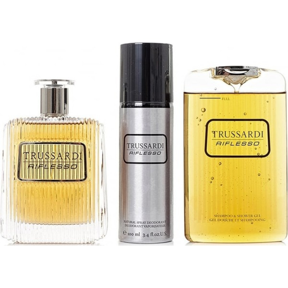 Trussardi Riflesso Set Edt 100 ml Shampoo Shower Gel 200 ml Deo 100 ml Kadın Parfümleri Fiyatı