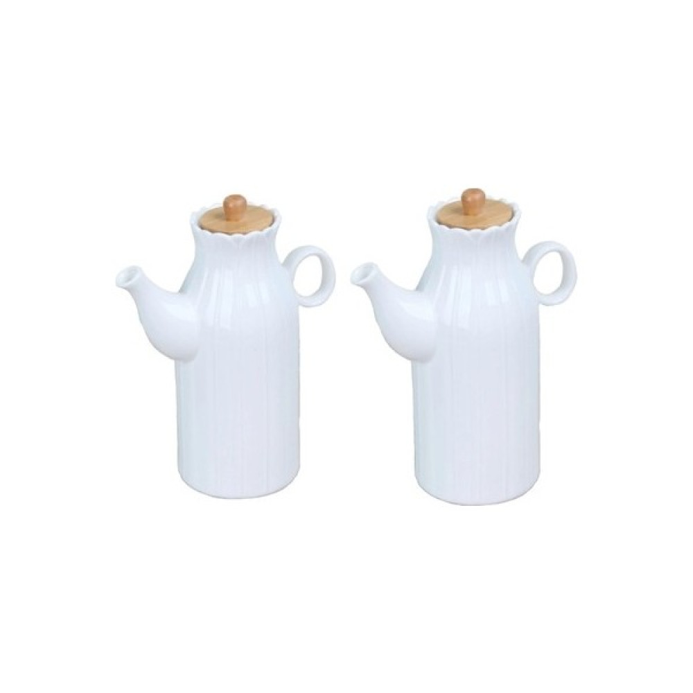 Trust Moda Yağdanlık & Sirkelik 2 Adet Ahşap Kapak Papatya Desen 1000 ml Mutfak Gereçleri Fiyatı