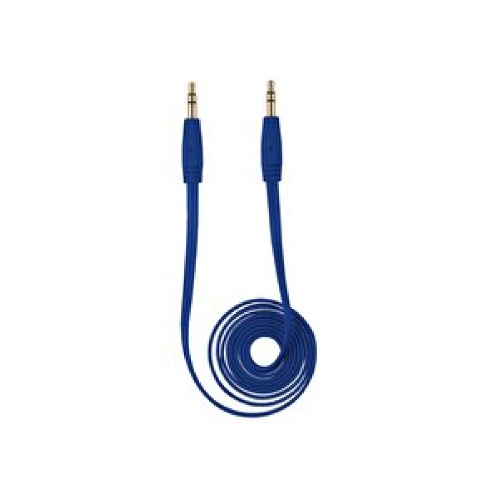 Trust Urban Revolt 3.5mm To 3.5mm Aux Ses Kablosu 1m Altın Port Girişli Mavi RCA Kablo Fiyatı