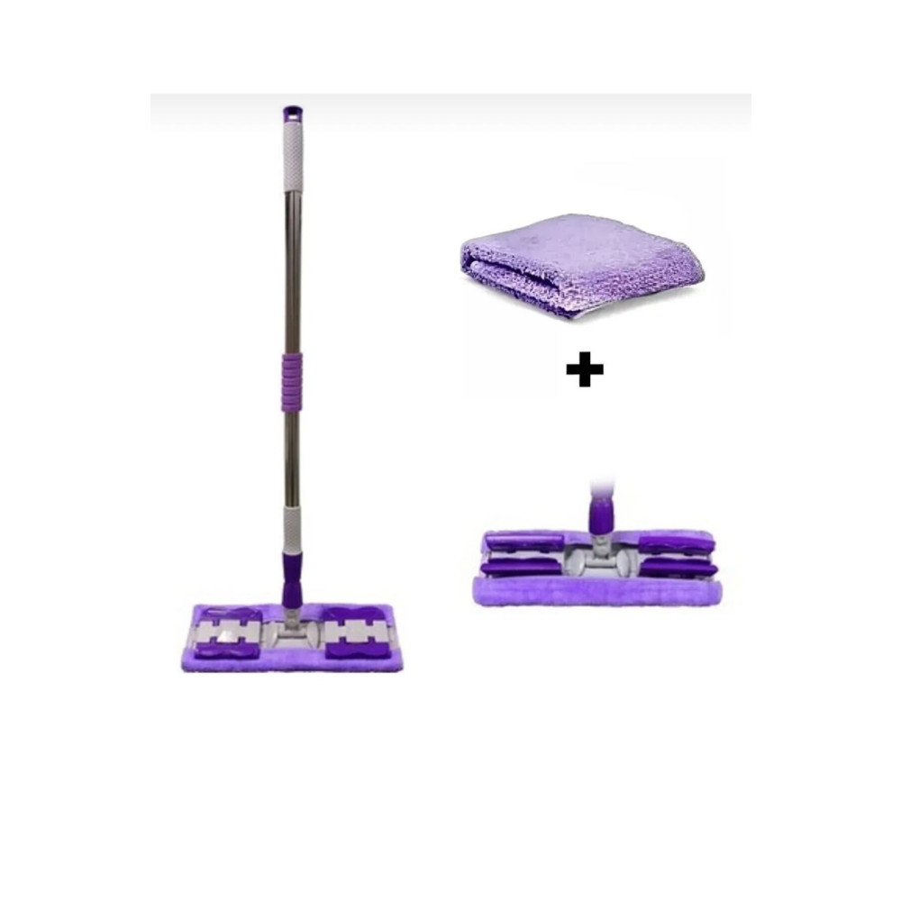 TRUSTMODA Mikrofiber Yedek Bez Hediyeli Yer Mopu Fayans Duvar Yüzey Temizlik Mikrofiber Mandallı Mop Deterjan ve Temizlik Ürünleri Fiyatı