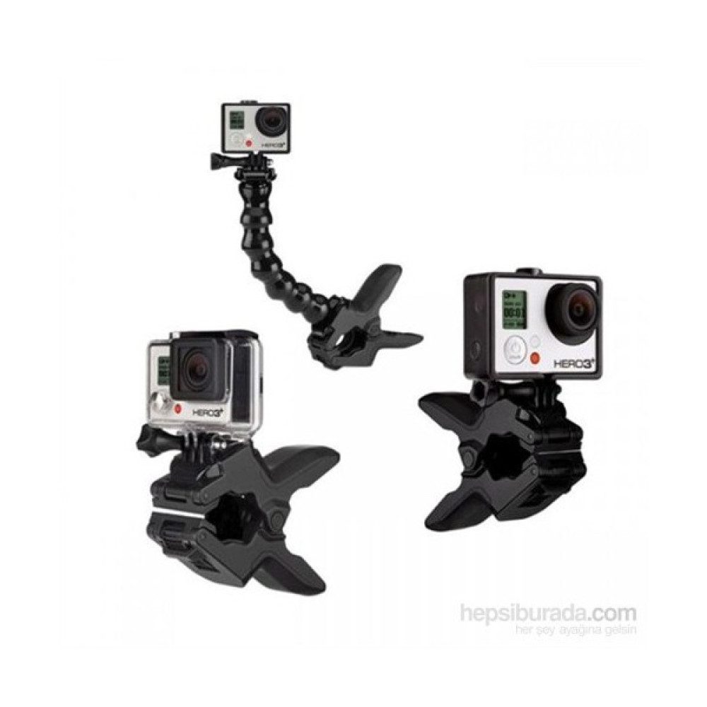 Trx-Pro Gopro Hero 2 3 3+ 4 Jaws Esnek Mandal Bağlantı Aparatı Aksiyon Kameralar Fiyatı